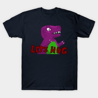 Happy Dino Pixel T-Shirt